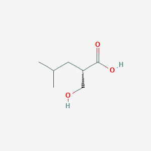 (2S)-2-(Hydroxymethyl)-4-methylpentanoic acid