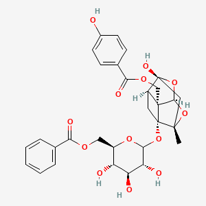 molecular formula C30H32O13 B8256581 Benzoyloxypaeoniflorin 