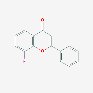 molecular formula C15H9FO2 B8256691 8-Fluoro-2-phenyl-4H-1-benzopyran-4-one CAS No. 2558-21-6