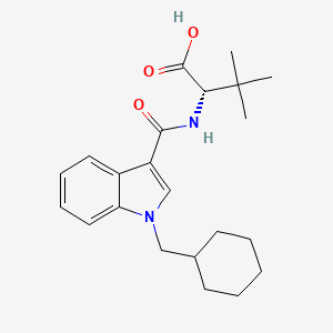 molecular formula C22H30N2O3 B8256784 MDMB-CHMICA metabolite M2 CAS No. 2460730-12-3
