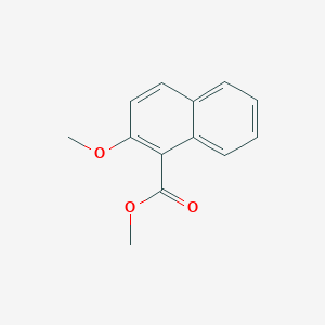 molecular formula C13H12O3 B082570 Methyl 2-methoxy-1-naphthoate CAS No. 13343-92-5