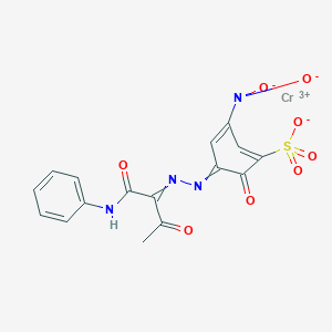 molecular formula C16H11CrN4O8S B082571 Solvent yellow 19 CAS No. 10343-55-2