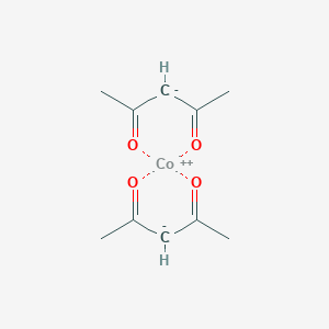 molecular formula C15H21CoO6 B082573 Cobalt(II) bis(acetylacetonate) CAS No. 14024-48-7