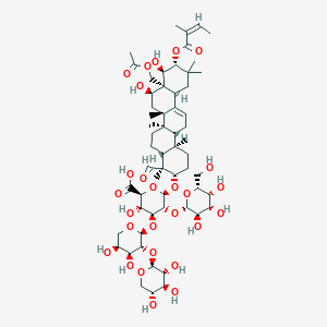 molecular formula C59H90O27 B8257582 theasaponin E2 CAS No. 220114-30-7