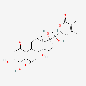 molecular formula C28H40O9 B8257720 Phyperunolide E 