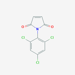 molecular formula C10H4Cl3NO2 B082579 1-(2,4,6-三氯苯基)-1H-吡咯-2,5-二酮 CAS No. 13167-25-4