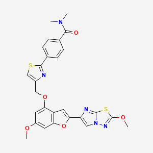 molecular formula C27H23N5O5S2 B8257941 BMS-986141 CAS No. 1478711-48-6