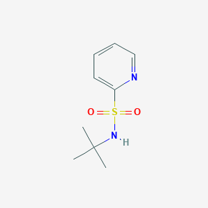 molecular formula C9H14N2O2S B8258448 N-tert-butylpyridine-2-sulfonamide 