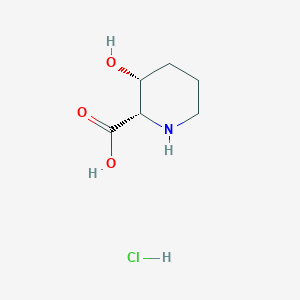(2S,3R)-3-hydroxypiperidine-2-carboxylic Acid Hydrochloride