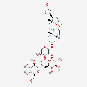 molecular formula C42H66O18 B082585 Cerberoside CAS No. 11005-70-2