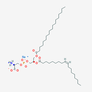 molecular formula C42H79NNaO10P B8258940 L-alpha-Phosphatidylserines, brain, porcine 