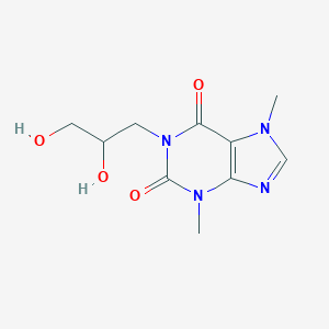 molecular formula C10H14N4O4 B082592 Dihydroxypropyltheobromine CAS No. 13460-96-3
