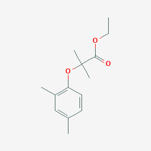 molecular formula C14H20O3 B8259301 Ethyl 2-(2,4-dimethylphenoxy)-2-methylpropanoate CAS No. 102416-46-6