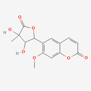 molecular formula C15H14O7 B8259396 Hydramicromelin D 