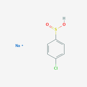 molecular formula C6H5ClNaO2S B082594 Sodium 4-Chlorobenzenesulfinate CAS No. 14752-66-0