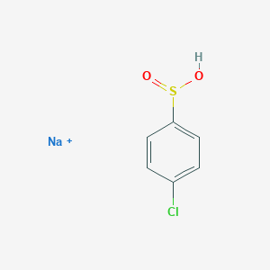 molecular formula C6H5ClNaO2S+ B082594 Sodium 4-Chlorobenzenesulfinate CAS No. 14752-66-0