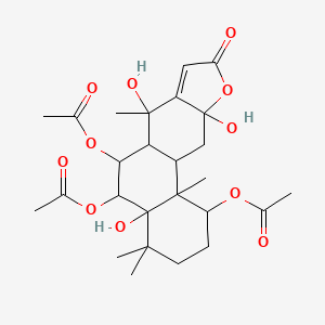 molecular formula C26H36O11 B8259448 Neocaesalpin L 