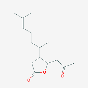 3,4-Seco-3-oxobisabol-10-ene-4,1-olide