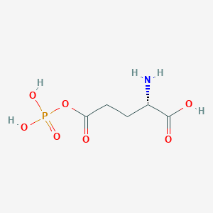 molecular formula C5H10NO7P B082596 gamma-Glutamyl phosphate CAS No. 13254-53-0
