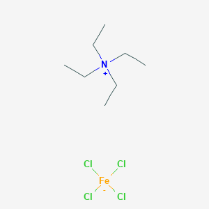 molecular formula C8H20Cl4FeN B082599 Tetrachloroiron(1-);tetraethylazanium CAS No. 14240-75-6