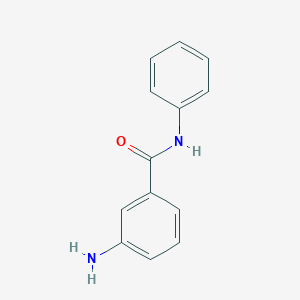 molecular formula C13H12N2O B082601 3-Aminobenzanilide CAS No. 14315-16-3
