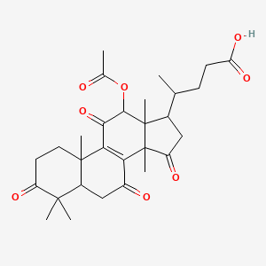 molecular formula C29H38O8 B8260125 LucidenicacidD 