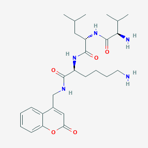 molecular formula C27H41N5O5 B8260314 D-Val-Leu-Lys-AMC 