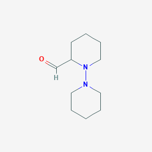 molecular formula C11H20N2O B8260430 piperidino(2-piperidinyl)methanone hydrochloride 