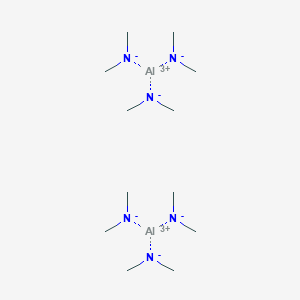 molecular formula C12H36Al2N6 B8260574 Dialuminum;dimethylazanide 