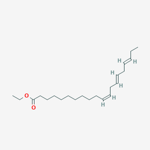 molecular formula C22H38O2 B8260849 ethyl (11Z,14E,17E)-icosa-11,14,17-trienoate 