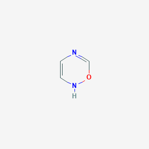molecular formula C3H4N2O B082609 2H-1,2,5-Oxadiazine CAS No. 14271-57-9