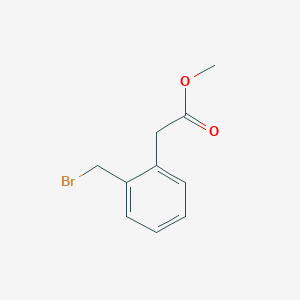 molecular formula C10H11BrO2 B082611 Methyl 2-bromomethylphenylacetate CAS No. 13737-37-6