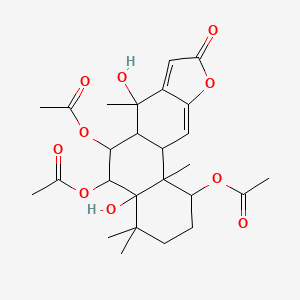 molecular formula C26H34O10 B8261183 Neocaesalpin O 