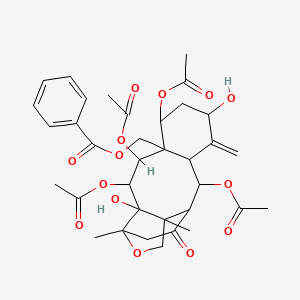 molecular formula C35H42O14 B8261224 Taxinine M 