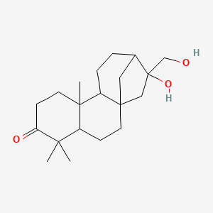molecular formula C20H32O3 B8261268 ent-16S,17-Dihydroxykauran-3-one 