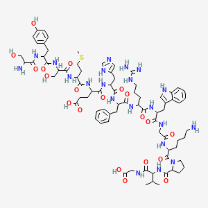 molecular formula C77H109N21O20S B8261360 Acth (1-14) 