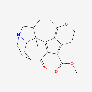 molecular formula C23H27NO4 B8261582 Daphnicyclidin D 