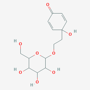 molecular formula C14H20O8 B8261598 Cornoside 