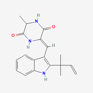 molecular formula C19H21N3O2 B8261627 neoechinulin A 