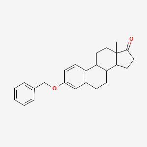 molecular formula C25H28O2 B8261674 3-Benzyloxy-13-methyl-6,7,8,9,11,12,13,14,15,16-decahydro-cyclopenta[a]phenanthren-17-one 