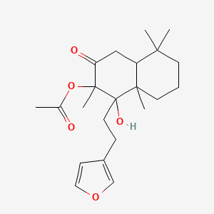 molecular formula C22H32O5 B8261714 Galeopsin 
