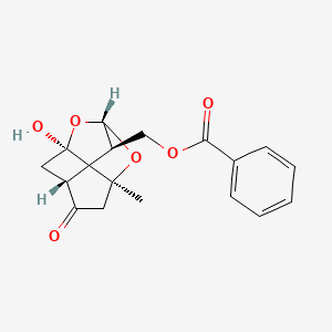 molecular formula C17H18O6 B8261770 Paeoniflorigenone 