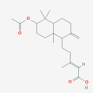 3-Acetoxy-8(17),13E-labdadien-15-oic acid