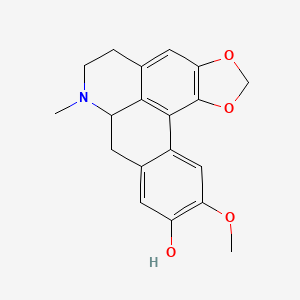 molecular formula C19H19NO4 B8261796 N-Methylactinodaphnine 