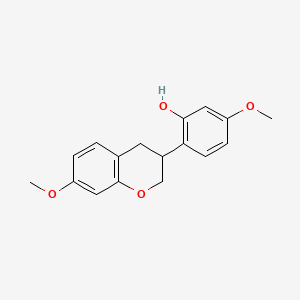 molecular formula C17H18O4 B8261799 Isosativan CAS No. 3722-59-6