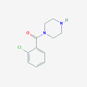 molecular formula C11H13ClN2O B082620 1-(2-chlorobenzoyl)piperazine CAS No. 13754-45-5