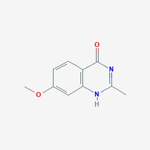 molecular formula C10H10N2O2 B8262107 7-methoxy-2-methyl-1H-quinazolin-4-one 