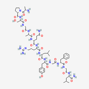 molecular formula C61H94N18O16 B8262161 Type A Allatostatin I 