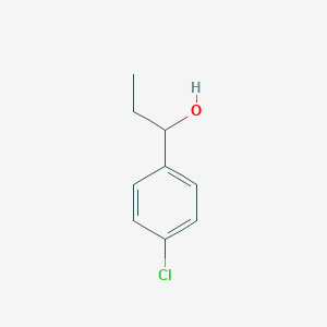 molecular formula C9H11ClO B082633 1-(4-Chlorophenyl)propan-1-ol CAS No. 13856-85-4