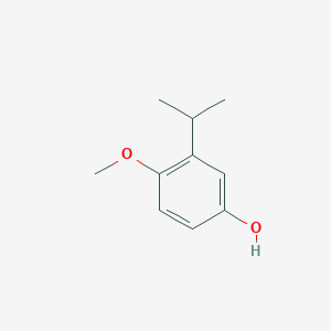 molecular formula C10H14O2 B082635 3-异丙基-4-甲氧基苯酚 CAS No. 13523-62-1